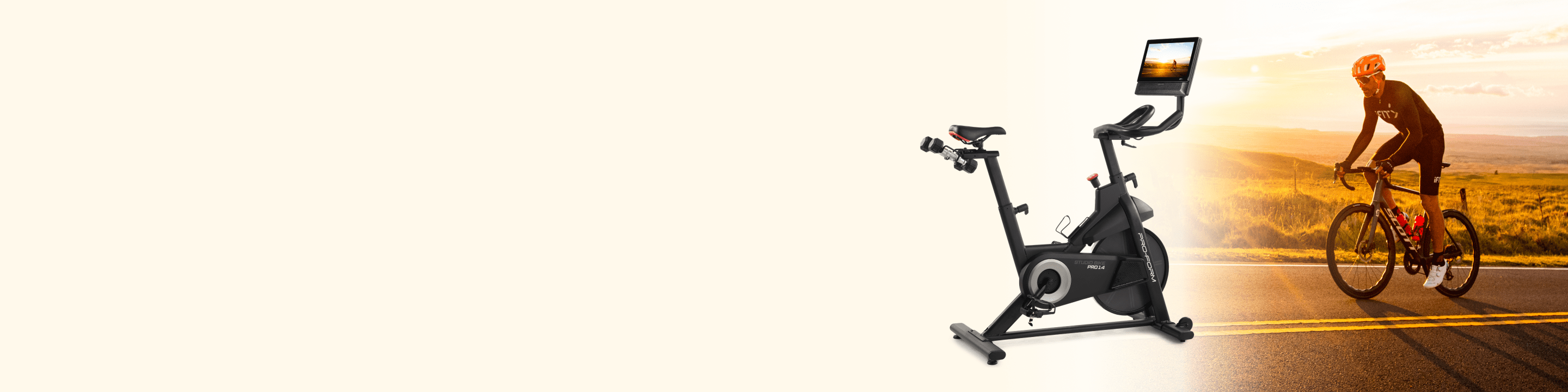 ProForm Studio Bike Pro 14 Exercise Bike.