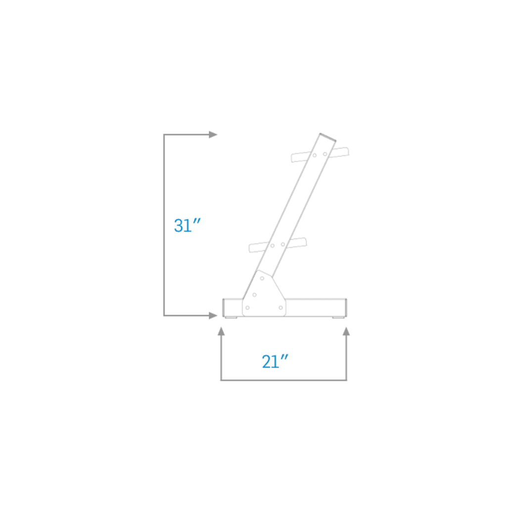 Nordictrack top weight stand
