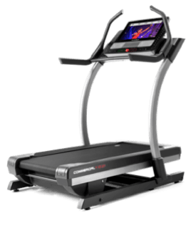 NordicTrack Incline Treadmill in down/running position