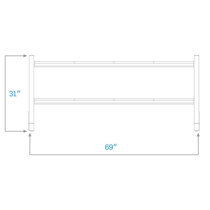 another dimensional view of product