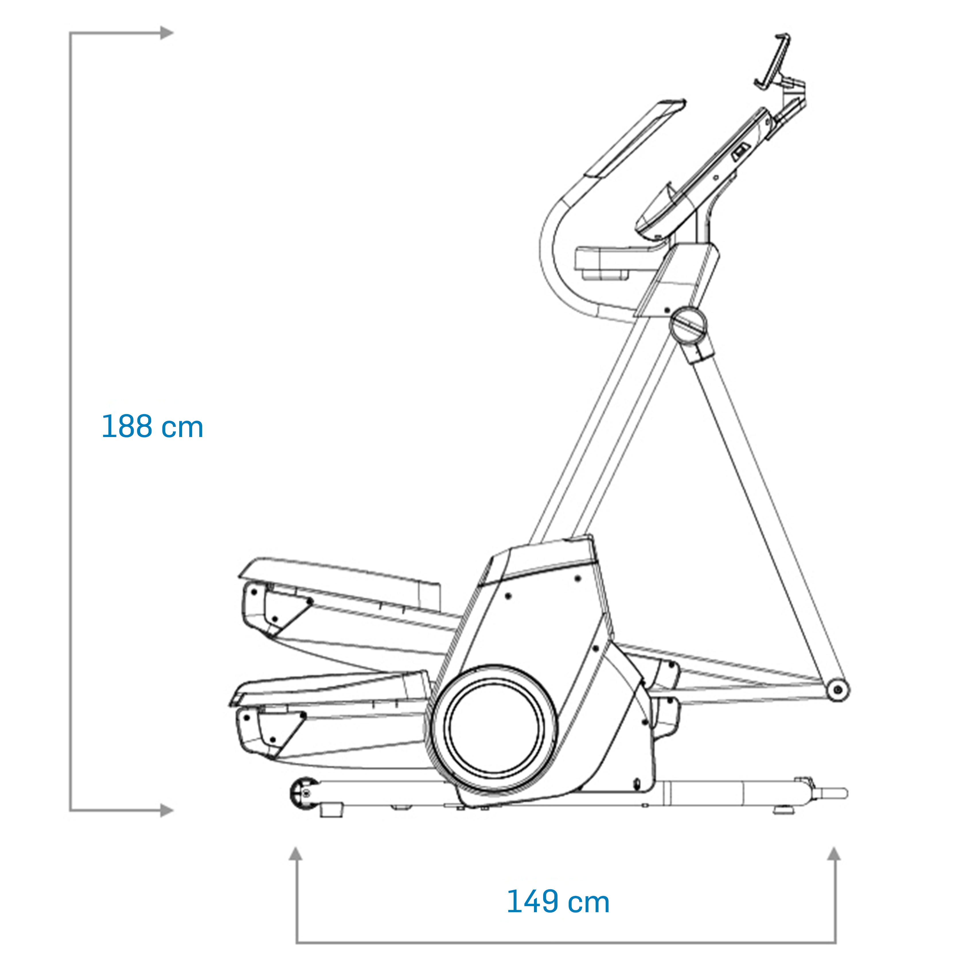 dimensional view of product