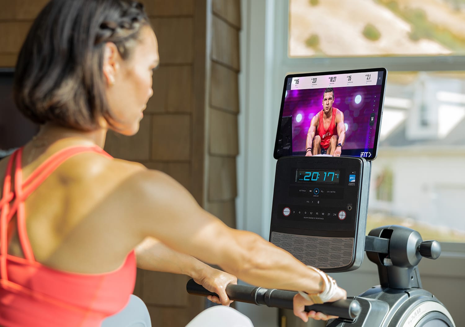 iFIT-Enabled Rowers  Interactive Rowing Workouts with Trainers