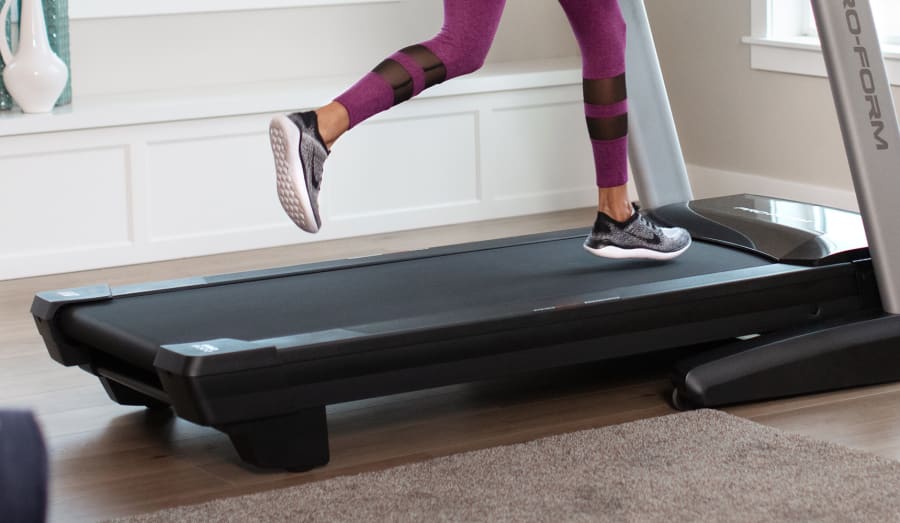 image of the tread belt of the SMART Pro 9000 treadmill