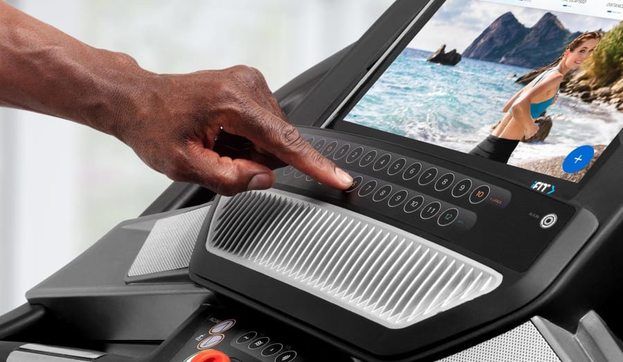 Speed and Incline at the Touch of a Button