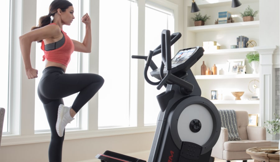 Off-machine HIIT training.