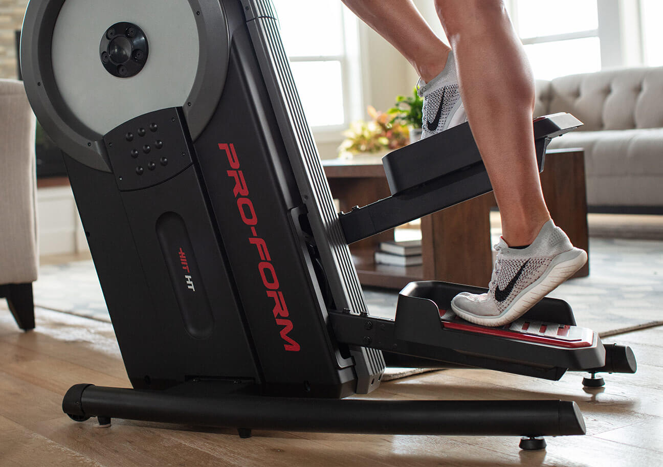 Carbon HIIT H7 Cardio Trainer Elliptical + Stepper ProForm