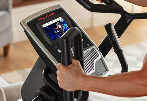 man using the Carbon HIIT H7