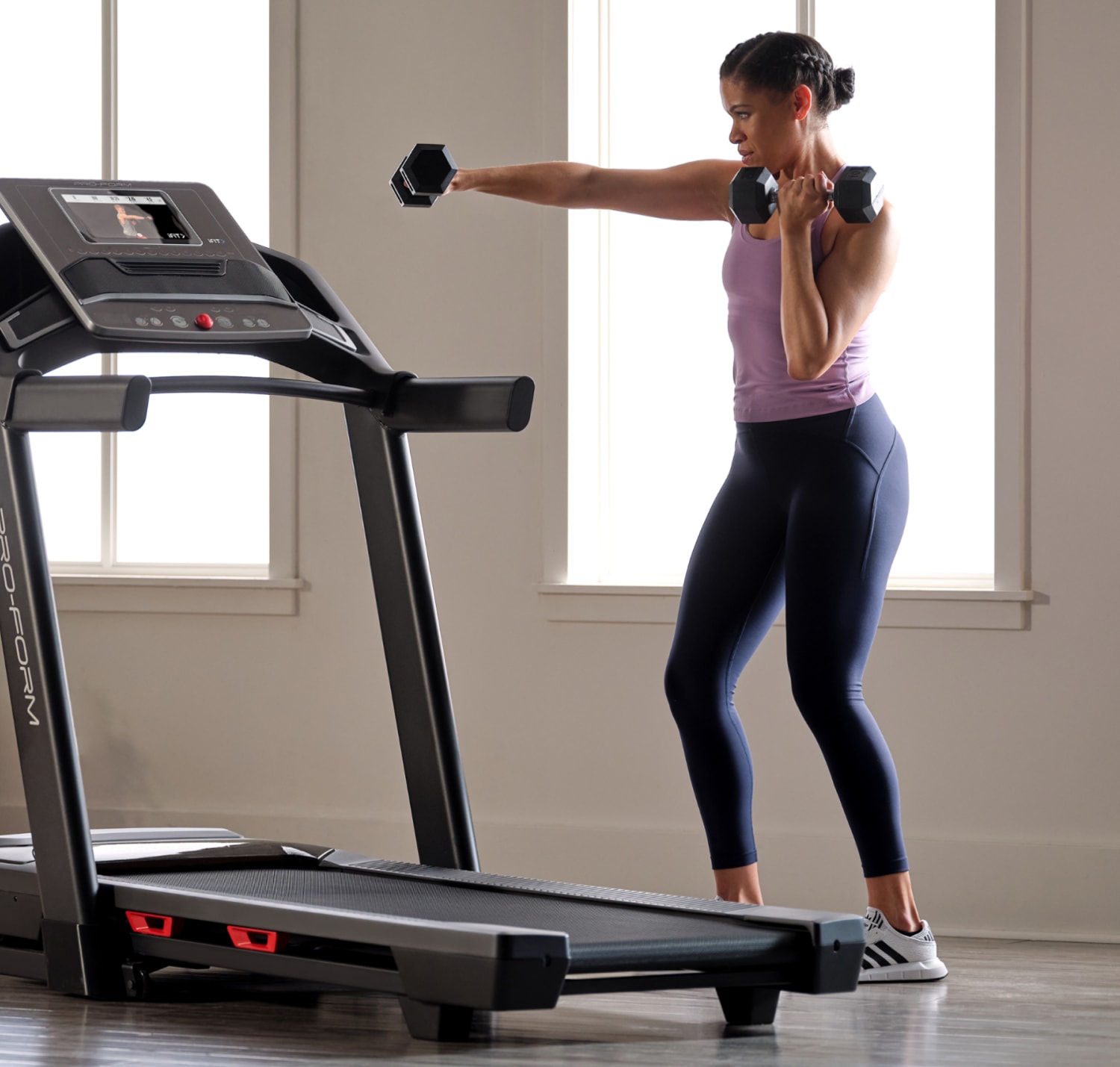 Proform pro 1000 ifit enabled treadmill with proshox cushioning pftl99015 online