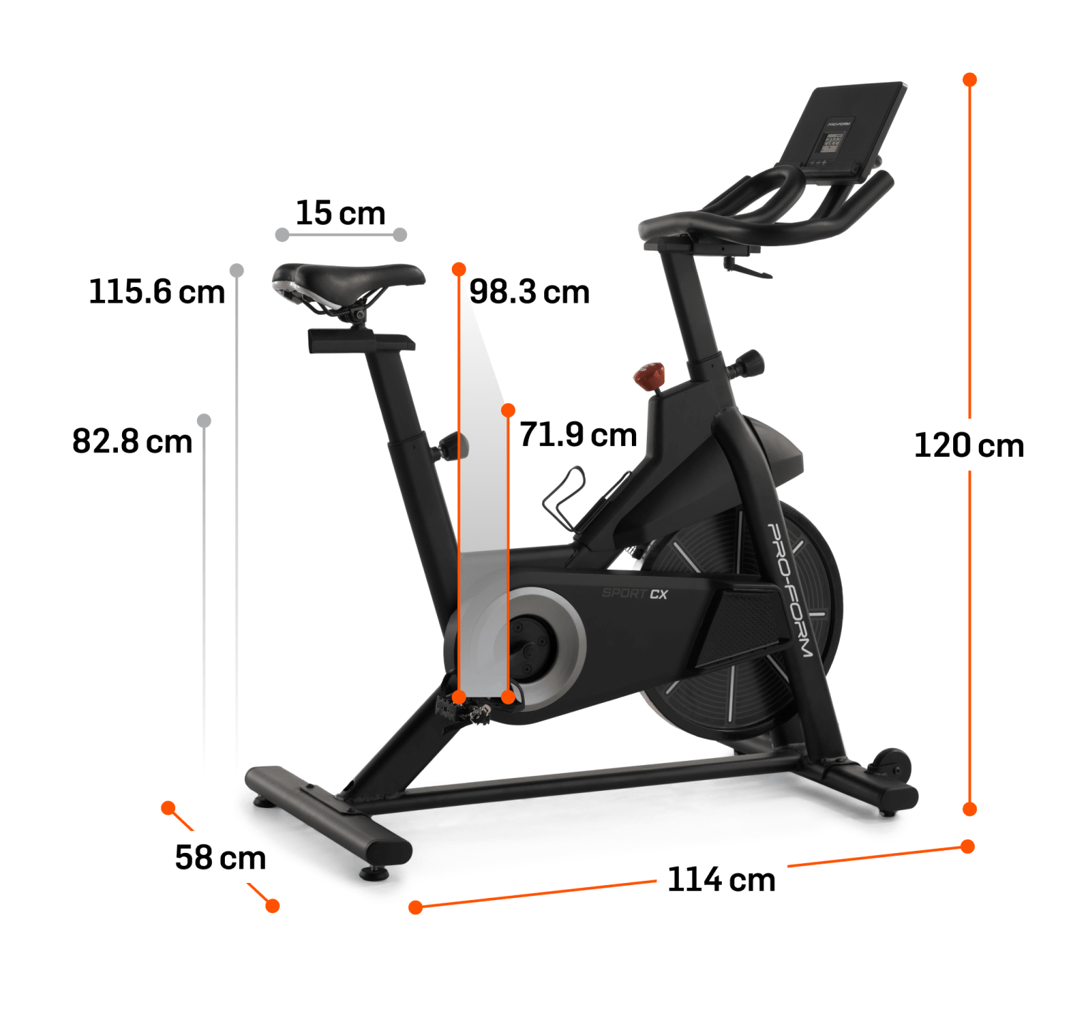 ProForm Sport CX Exercise Bike. ProForm
