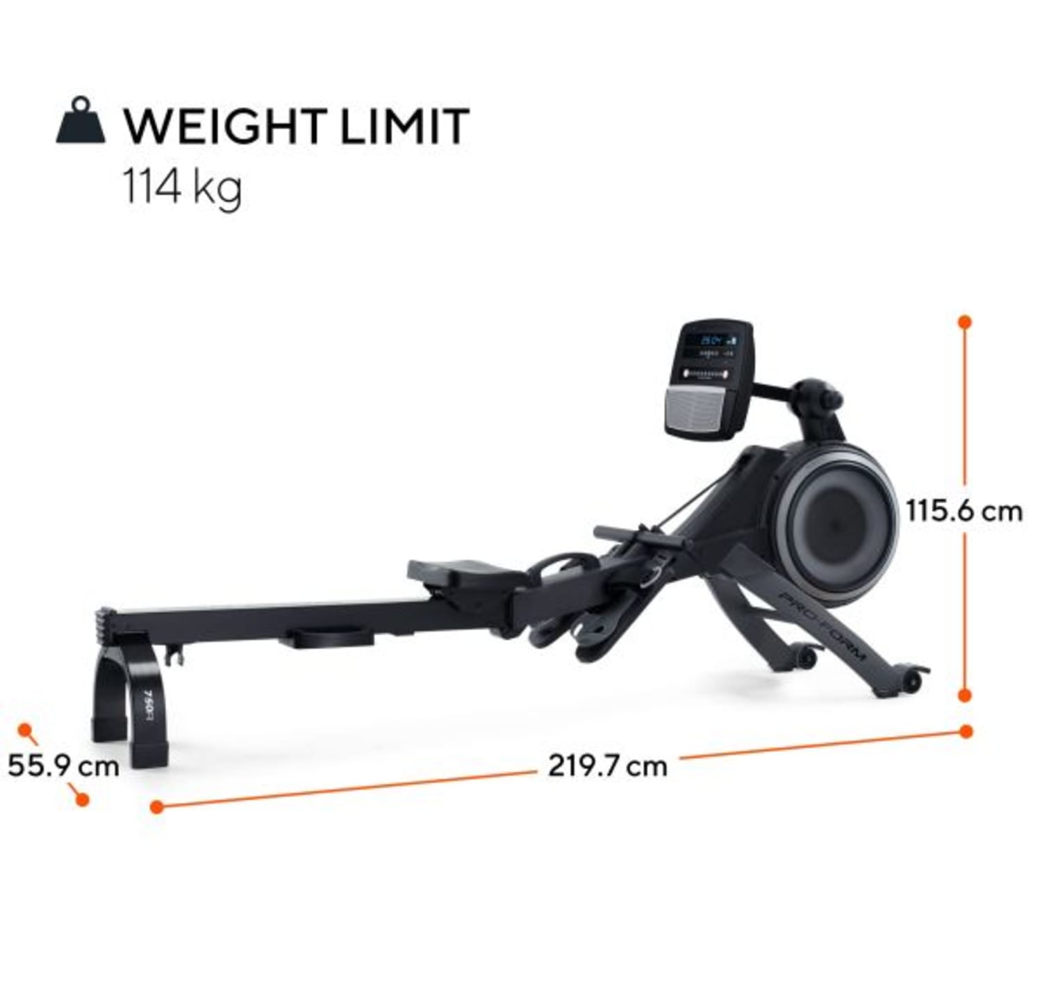 ProForm Pro 750R Rower ProForm Rowing Machines ProForm