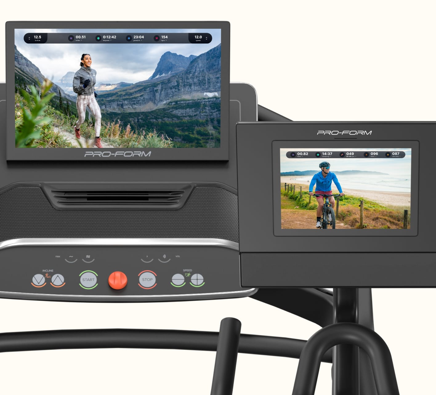 Carbon Pro 9000 & Carbon Pro10 Studio Bike Console