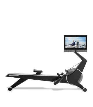 The NEW RW900 rower on a white background.