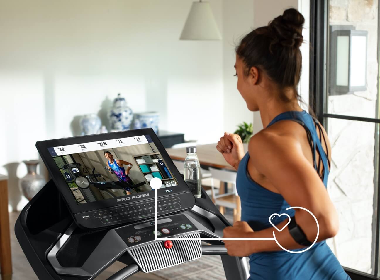 Add the SmartBeat™ Forearm Heart Rate Monitor for Better Tracking<sup>†</sup>