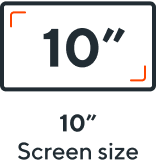 10 inch touchscreen icon