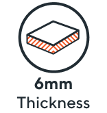 6mm Thickness Icon