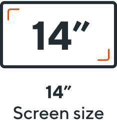 14 inch touchscreen icon
